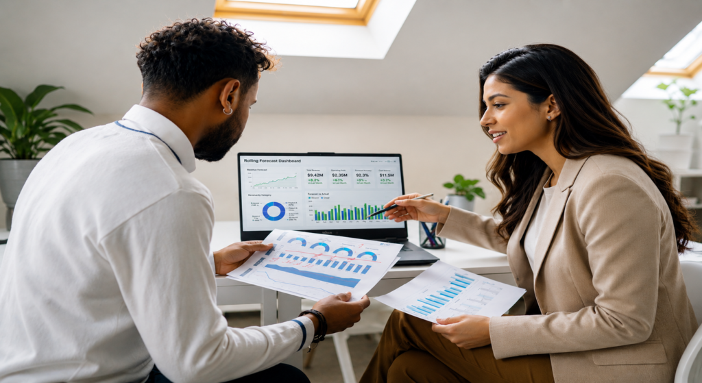 Cash Flow Forecast Dashboard: Runway, Collections & Payments