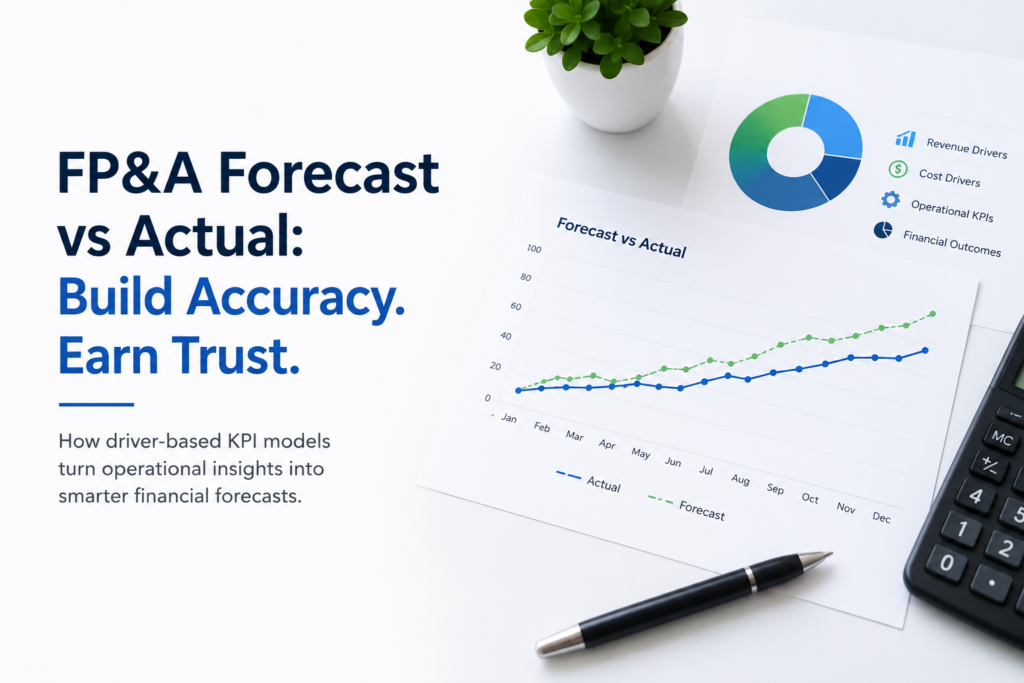 FP&A Forecast vs Actual: Building Confidence with Driver-Based KPIs